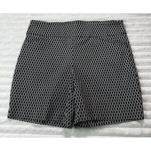 ATTYRE Petite Stretch Pull On Bermuda Shorts W/ Pockets Women's 10P Geometric